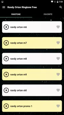 Randy Orton Ringtones android App screenshot 1