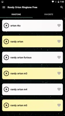 Randy Orton Ringtones android App screenshot 3